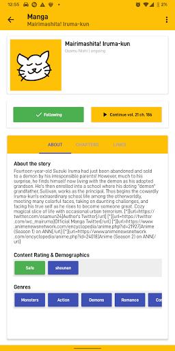 MobileMD - Mangadex client screenshot 2