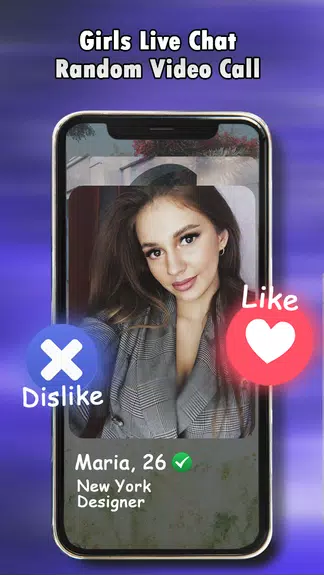 Girls Live Chat - Random Video Call screenshot 1