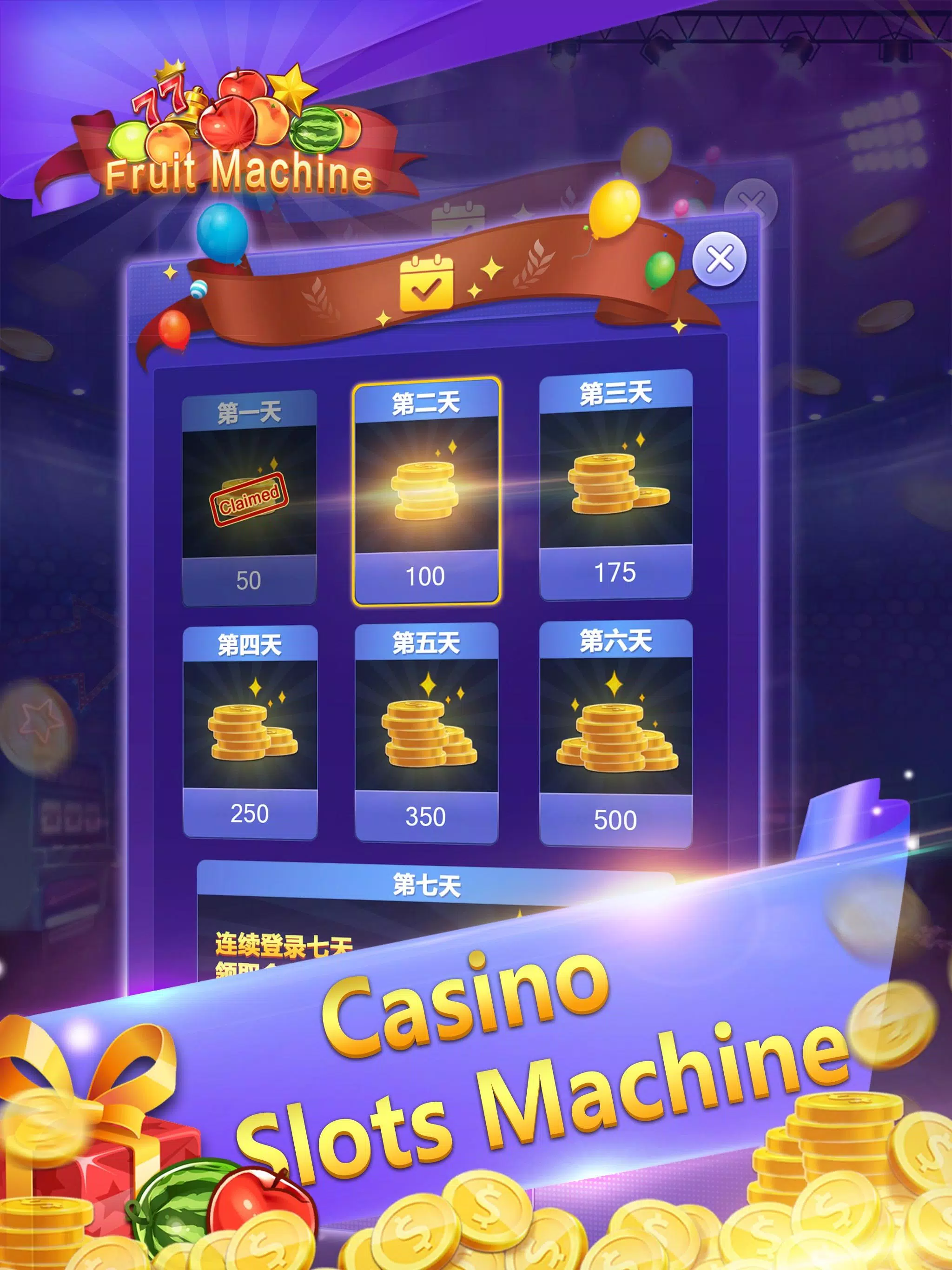 Fruit Machine - Mario Slots ảnh chụp màn hình 2