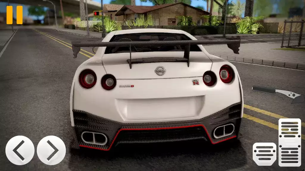 GTR: Nissan Car Driving Game экрана 2