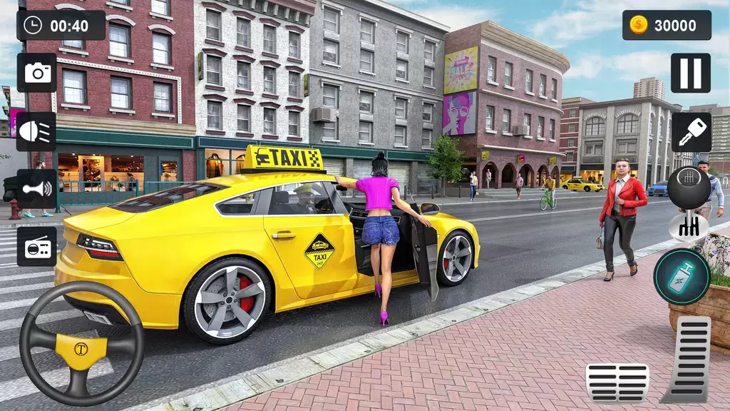 Taxi Simulator 3D - Taxi Games screenshot 1