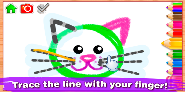 Bini Drawing for Kids Games screenshot 3