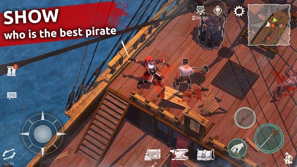 Mutiny: Pirate Survival RPG স্ক্রিনশট 1