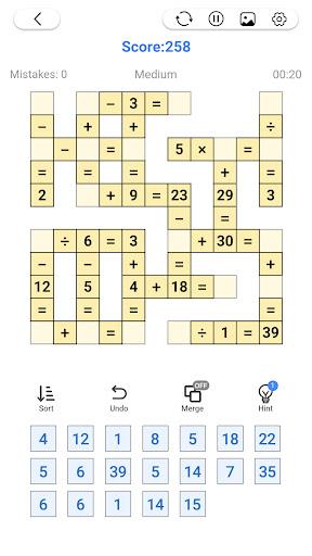 Math Number: Cross Math Puzzle স্ক্রিনশট 4