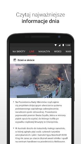 Gazeta.pl LIVE Wiadomości captura de pantalla 