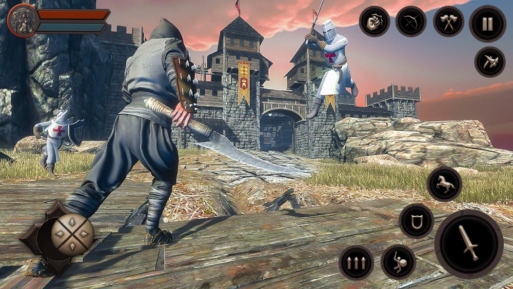 Ninja Samurai Assassin Hunter Mod ekran görüntüsü 4