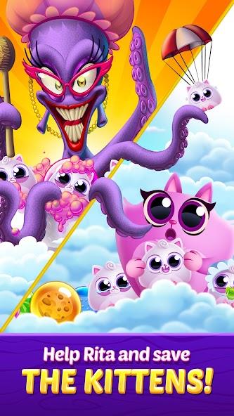 Cookie Cats Pop - Bubble Pop Mod ဖန်သားပြင်ဓာတ်ပုံ 2