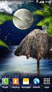 Screenshot Tropical Night Live Wallpaper 2