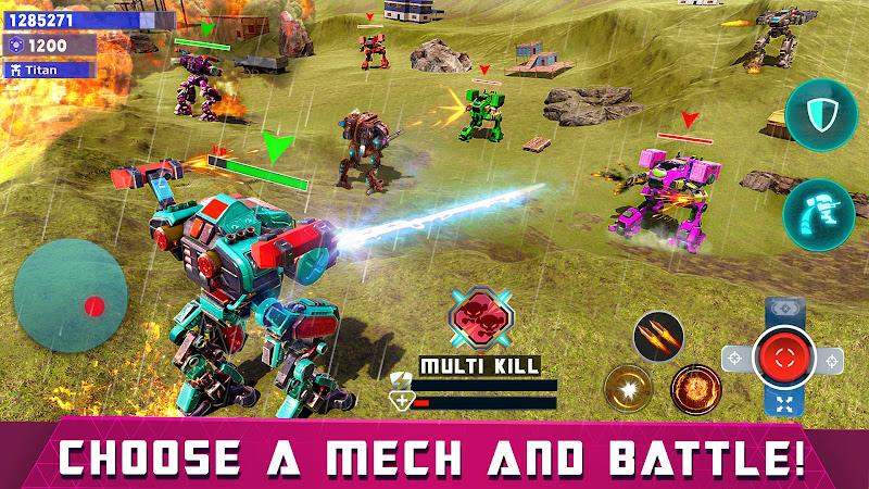 Mech Robot Games - Multi Robot экрана 2