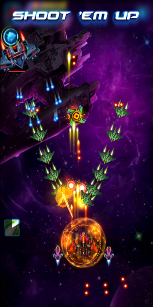 Space Invaders: Galaxy Shooter ဖန်သားပြင်ဓာတ်ပုံ 2