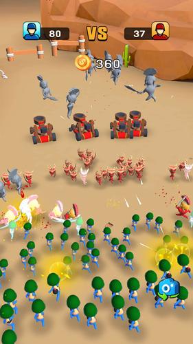 Hole Master: Army Attack экрана 4