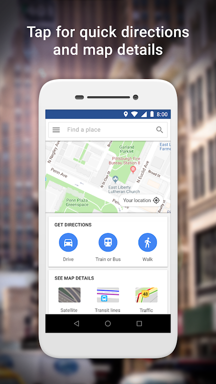 Google Maps Go ảnh chụp màn hình 1