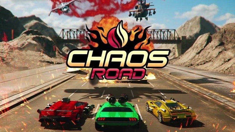 Chaos Road: Combat Car Racing Screenshot 1