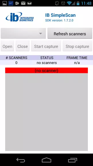 IBSimpleScan zrzut ekranu 1
