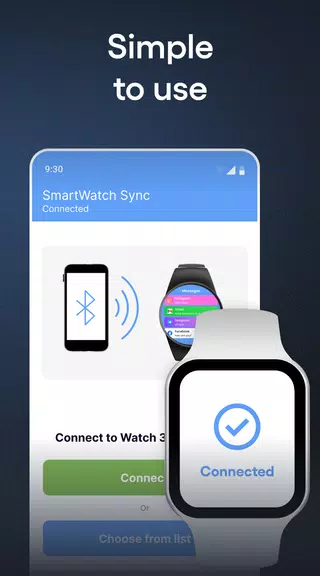 SmartWatch & BT Sync Watch App Screenshot 2