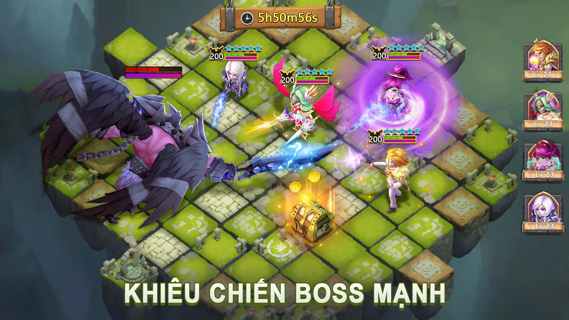 CastleClash:Quyết Chiến-Gamota ekran görüntüsü 3