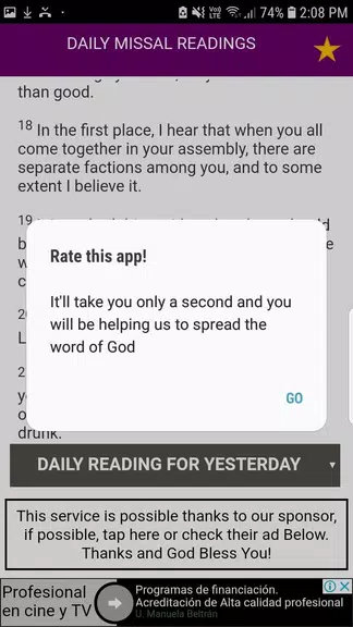 Screenshot Daily Mass (Catholic Church Da 3