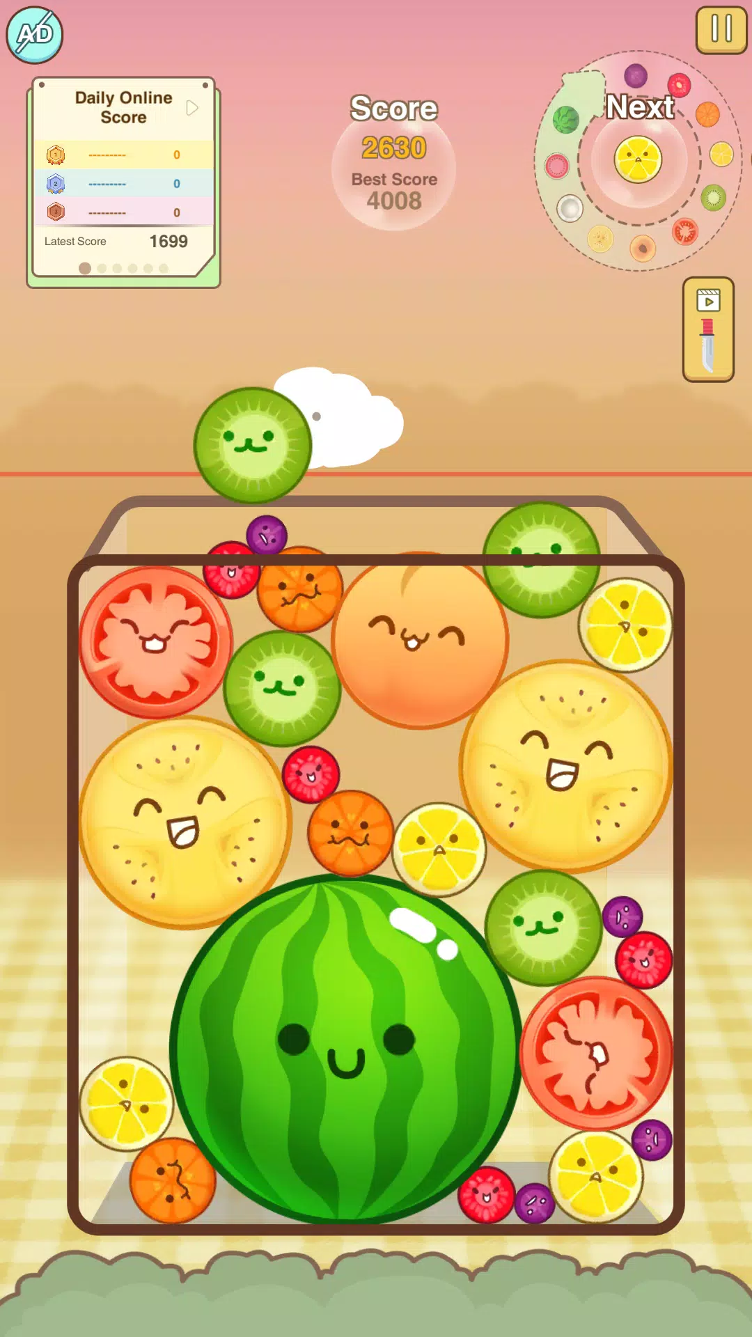 Watermelon Merge Game zrzut ekranu 1