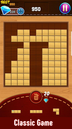 Block Puzzle : Classic Wood Screenshot 2