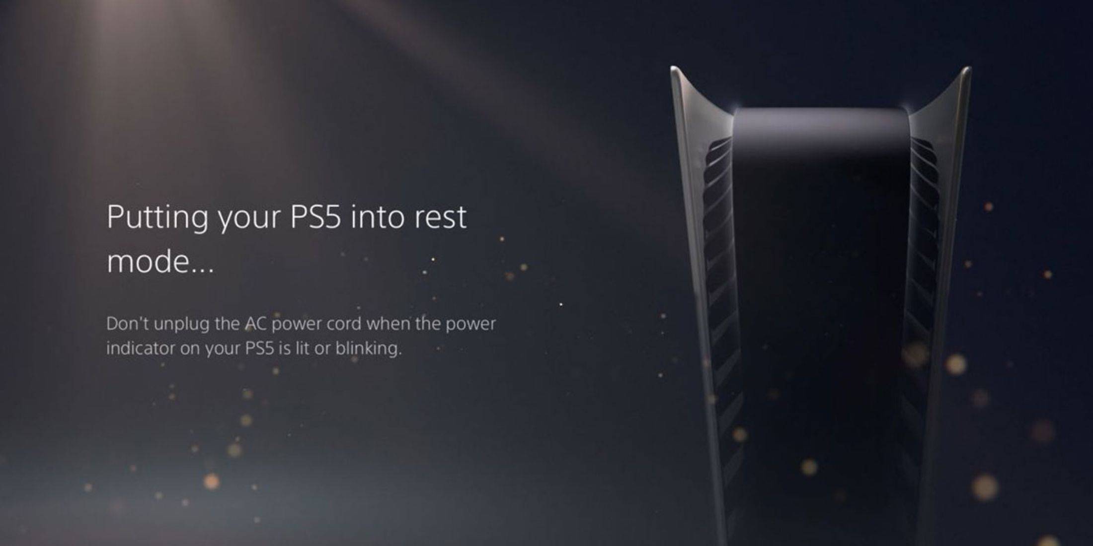 A Sony compartilha as preferências de desligamento do PS5 entre os jogadores