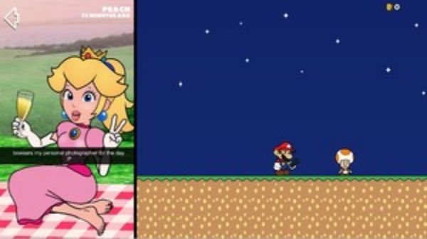 Bowser x Peach: Superstar Sexting captura de pantalla 