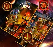 Lord Shiva Launcher Theme ဖန်သားပြင်ဓာတ်ပုံ 1