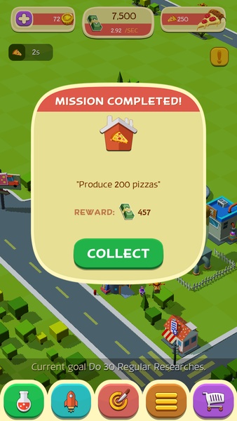 Pizza Factory Tycoon - Idle Clicker Game captura de pantalla 