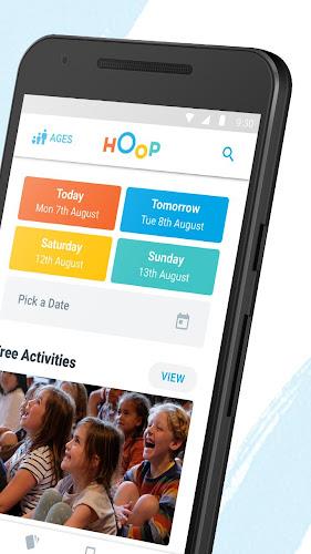 Screenshot Hoop — What’s on for families 2