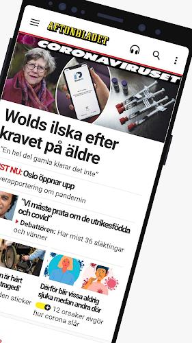 Aftonbladet Nyheter ဖန်သားပြင်ဓာတ်ပုံ 2