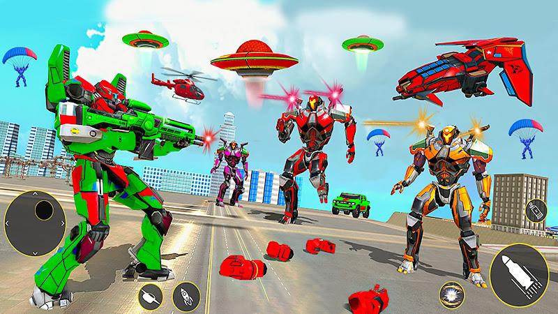 Spaceship Robot Transform Game স্ক্রিনশট 3