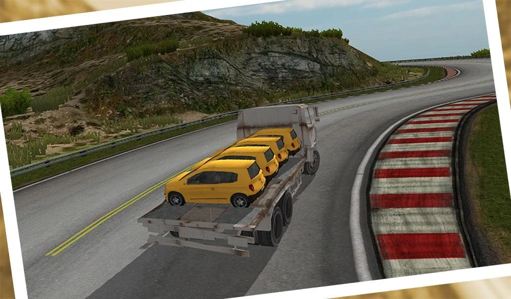 Car Transpoterer Truck 3d 2016 screenshot 4