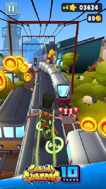 Subway Surfers captura de pantalla 