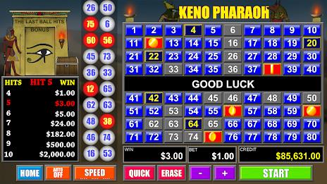 Keno Pyramid screenshot 2