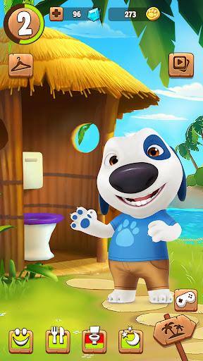 My Talking Hank: Islands ảnh chụp màn hình 1