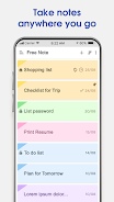 Notes - Color Notepad ảnh chụp màn hình 1