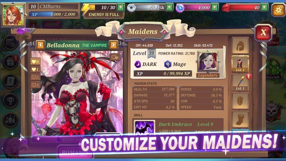 Screenshot Crystal Maidens 1