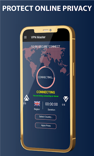 VPN Proxy Master Safe & secure Captura de tela 4