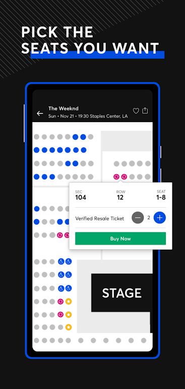 Ticketmaster ảnh chụp màn hình 4