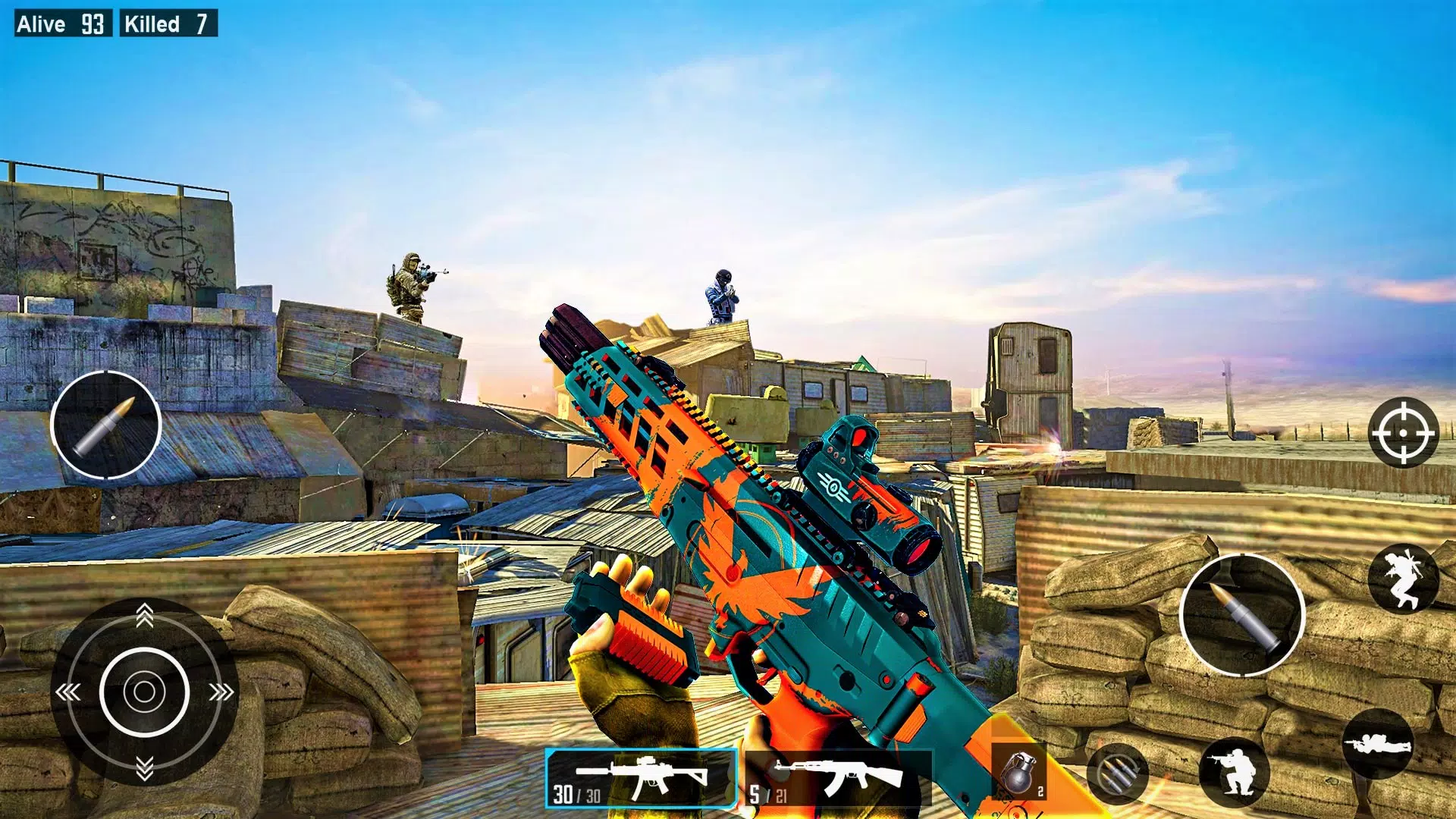 Commando Gun Shooting Games ဖန်သားပြင်ဓာတ်ပုံ 4