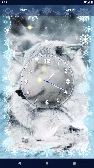 Night Wolf Live Wallpaper screenshot 3