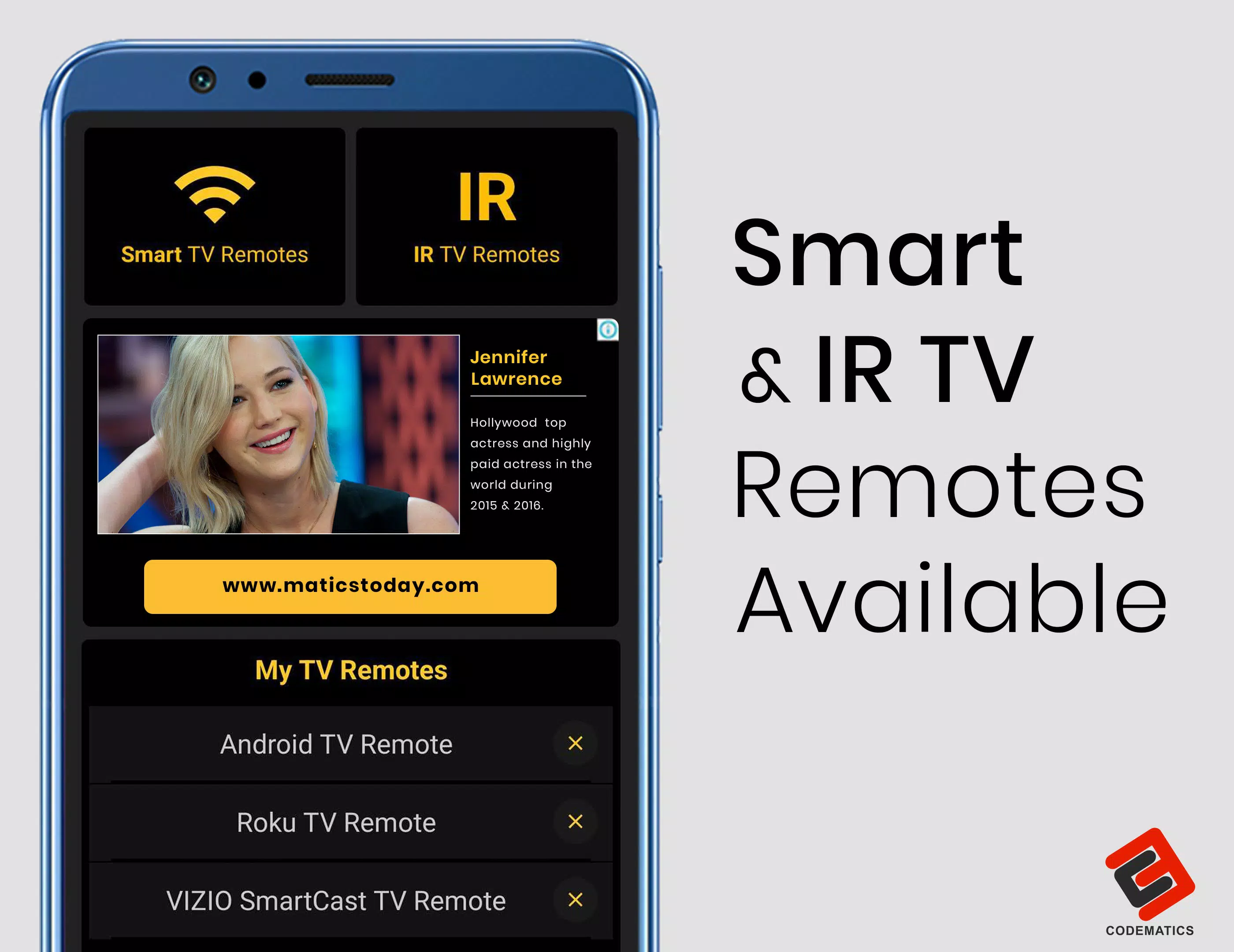 Universal TV Remote Control ဖန်သားပြင်ဓာတ်ပုံ 2