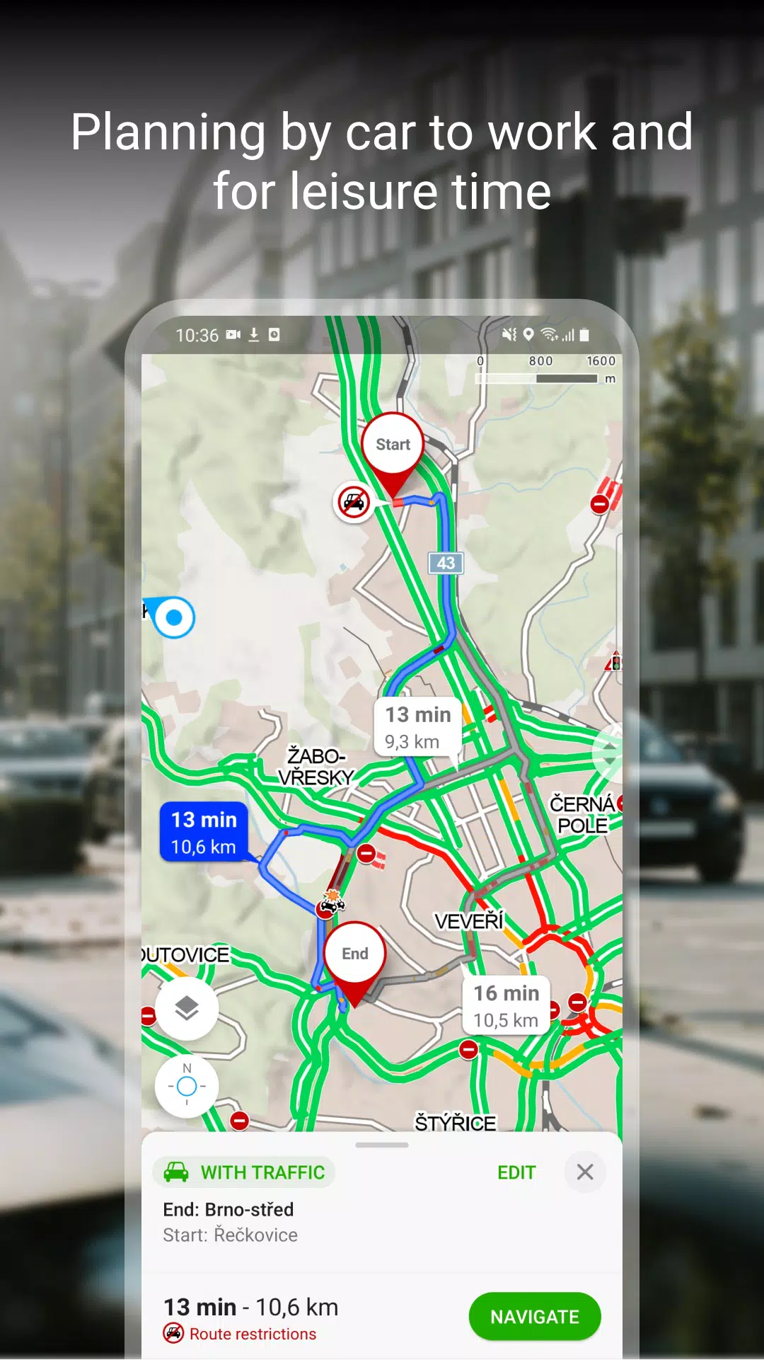 Mapy.cz: maps & navigation应用截图第4张