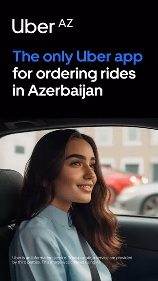 Uber AZ — Taksi və Çatdırılma应用截图第1张