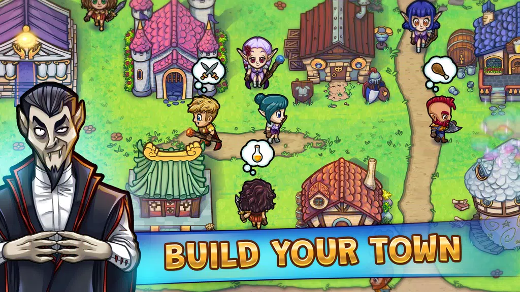 Hero Park: Shops & Dungeons Screenshot 3