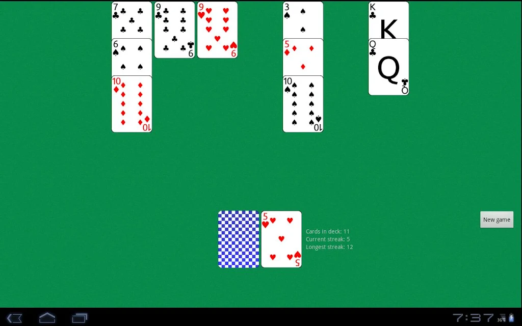 Solitaire Golf HD by CP apps screenshot 2