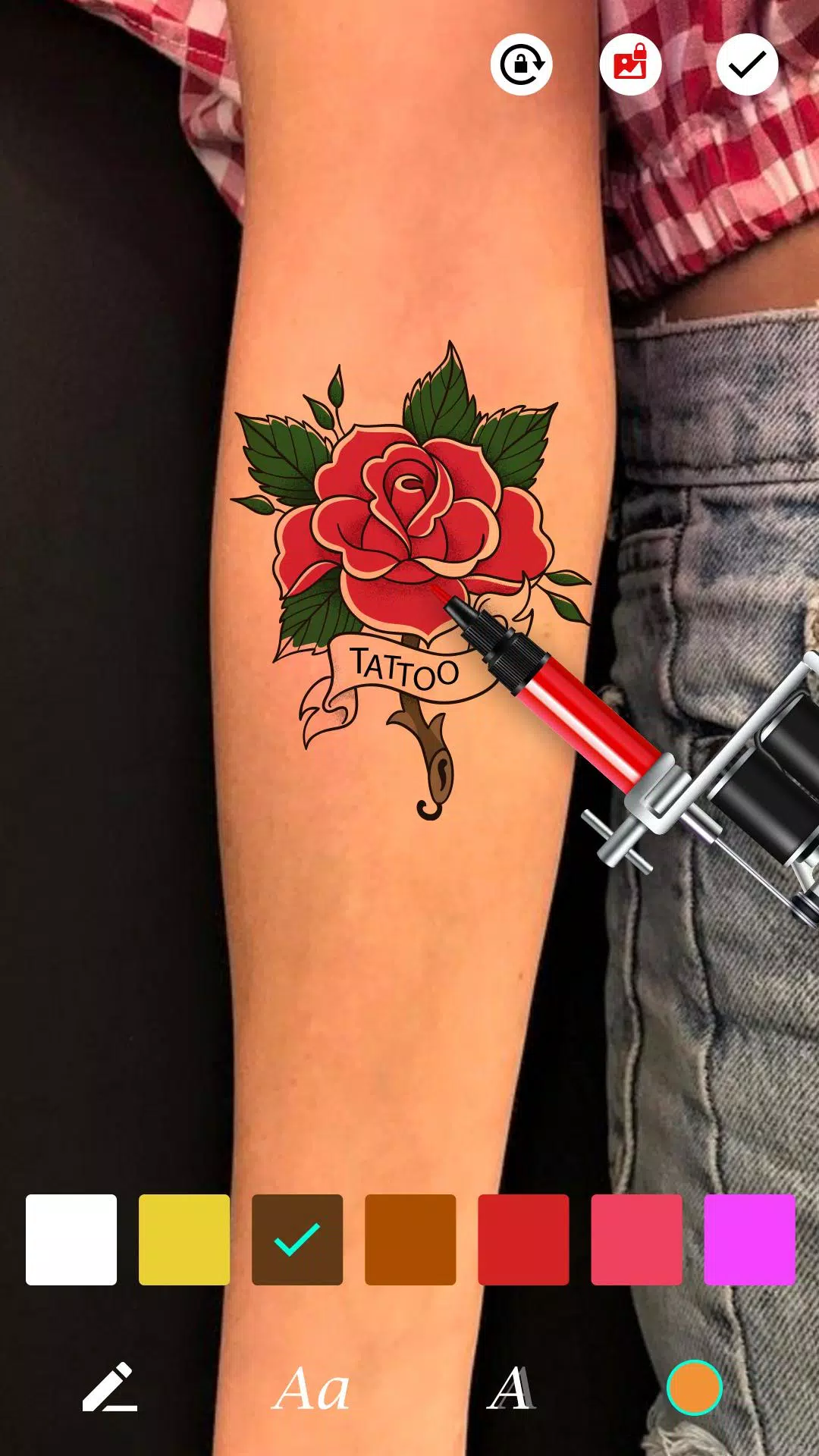 Tattoo Maker captura de pantalla 