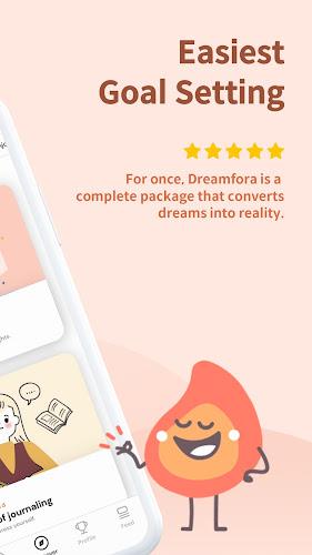 Screenshot Dreamfora: AI Goal Setting 2