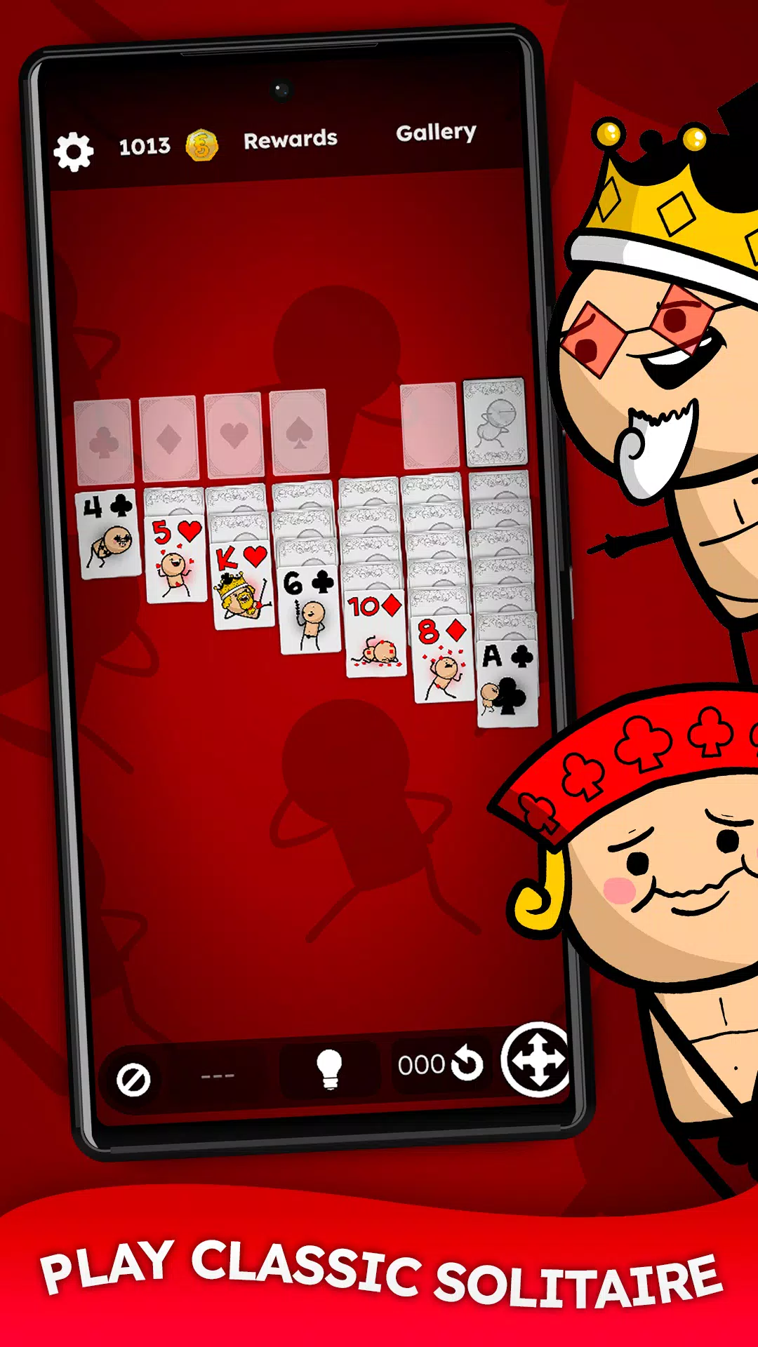 FLICK SOLITAIRE - Cozy Cards ekran görüntüsü 1