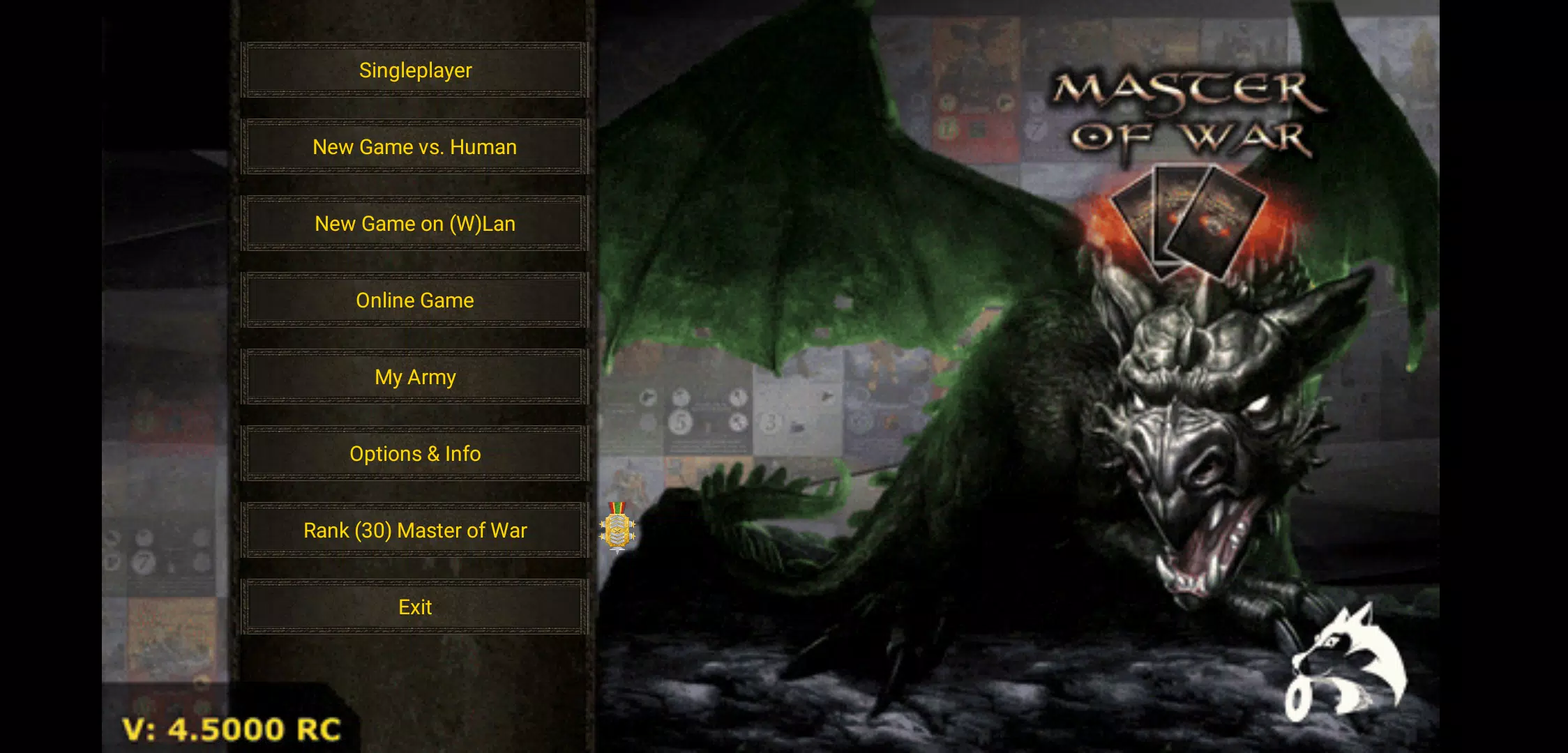 Screenshot Master of War - Forces of Eo 1