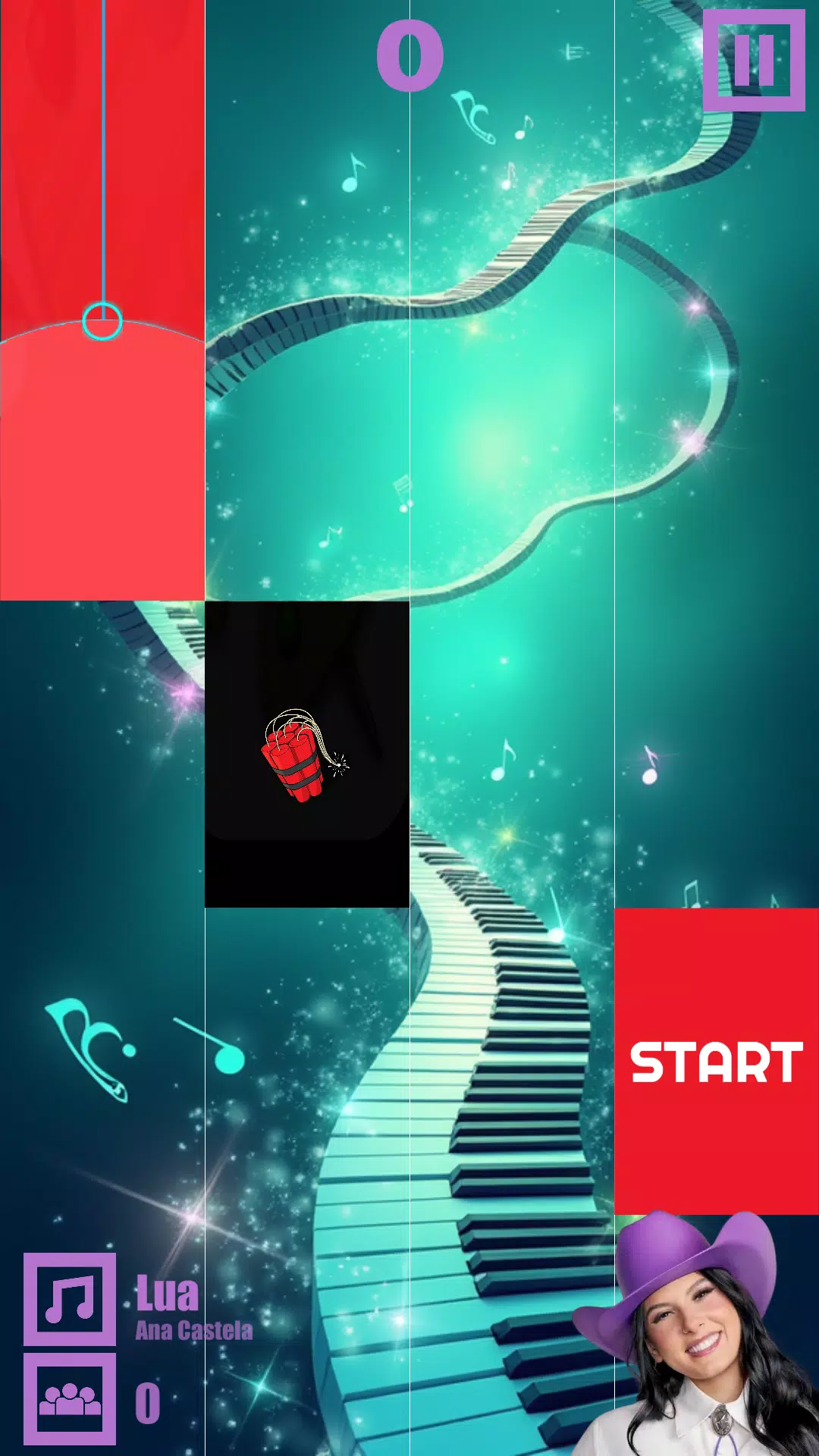 Piano Music Ana Castela Game Screenshot 3